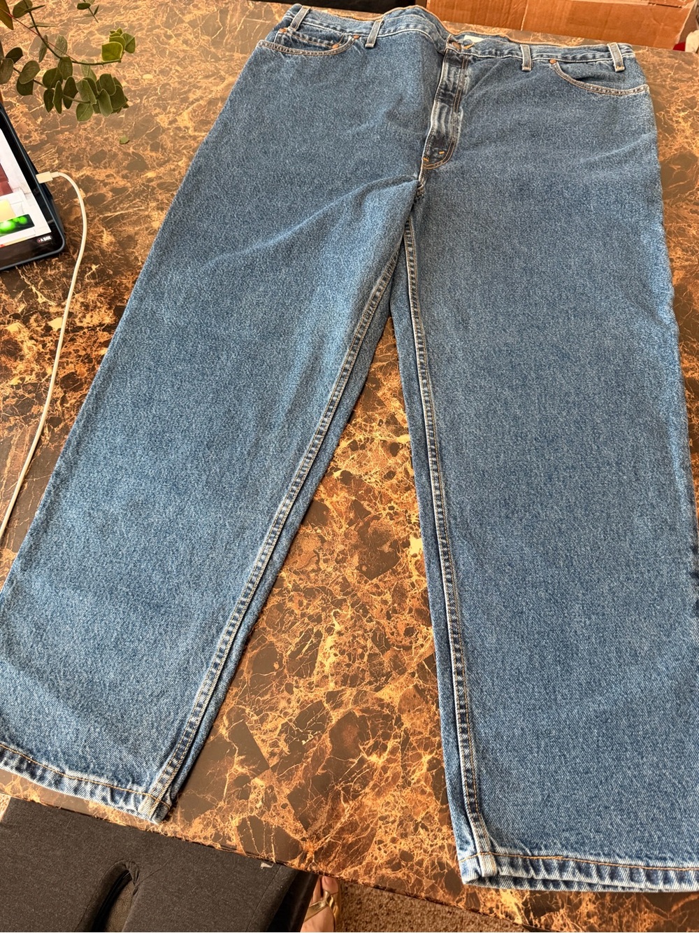 NWT  Made in USA Levi’s 540 Relaxed Fit Jeans Men’s W48 L30 NWT 100% Cotton - Picture 7 of 9